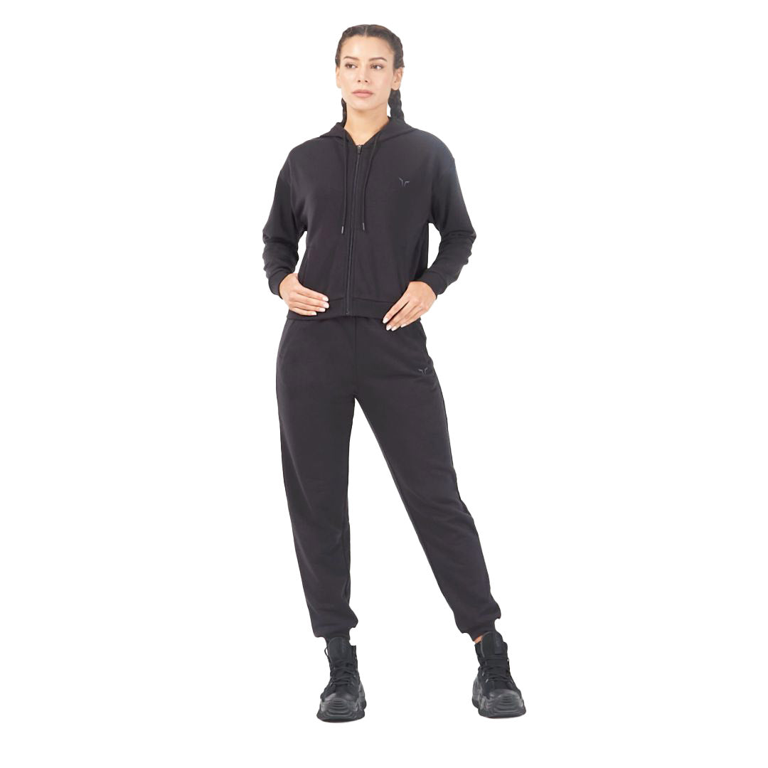 Essential Relaxed Zip Up Sweatshirt