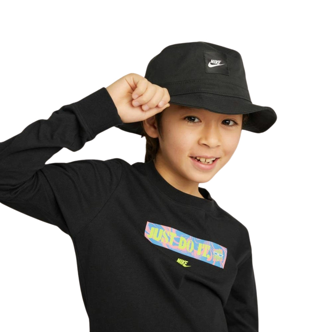 Nike Apex Kids' Futura Bucket Hat Black