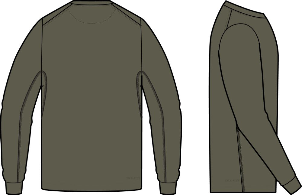 Primary Dri-FIT Long-Sleeve Versatile T-shirt