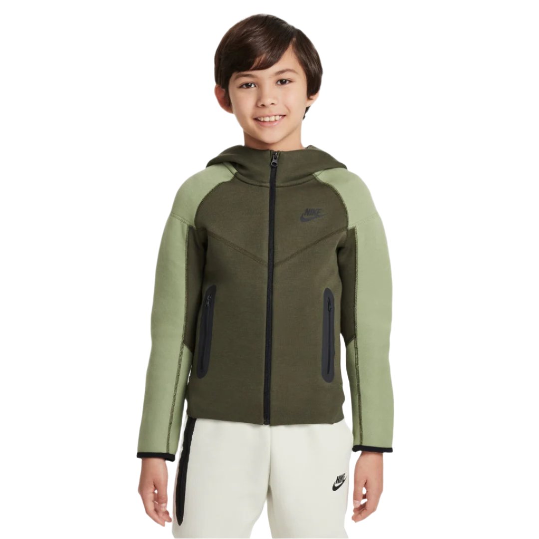 سترة Tech Fleece بغطاء رأس وسحّاب كامل