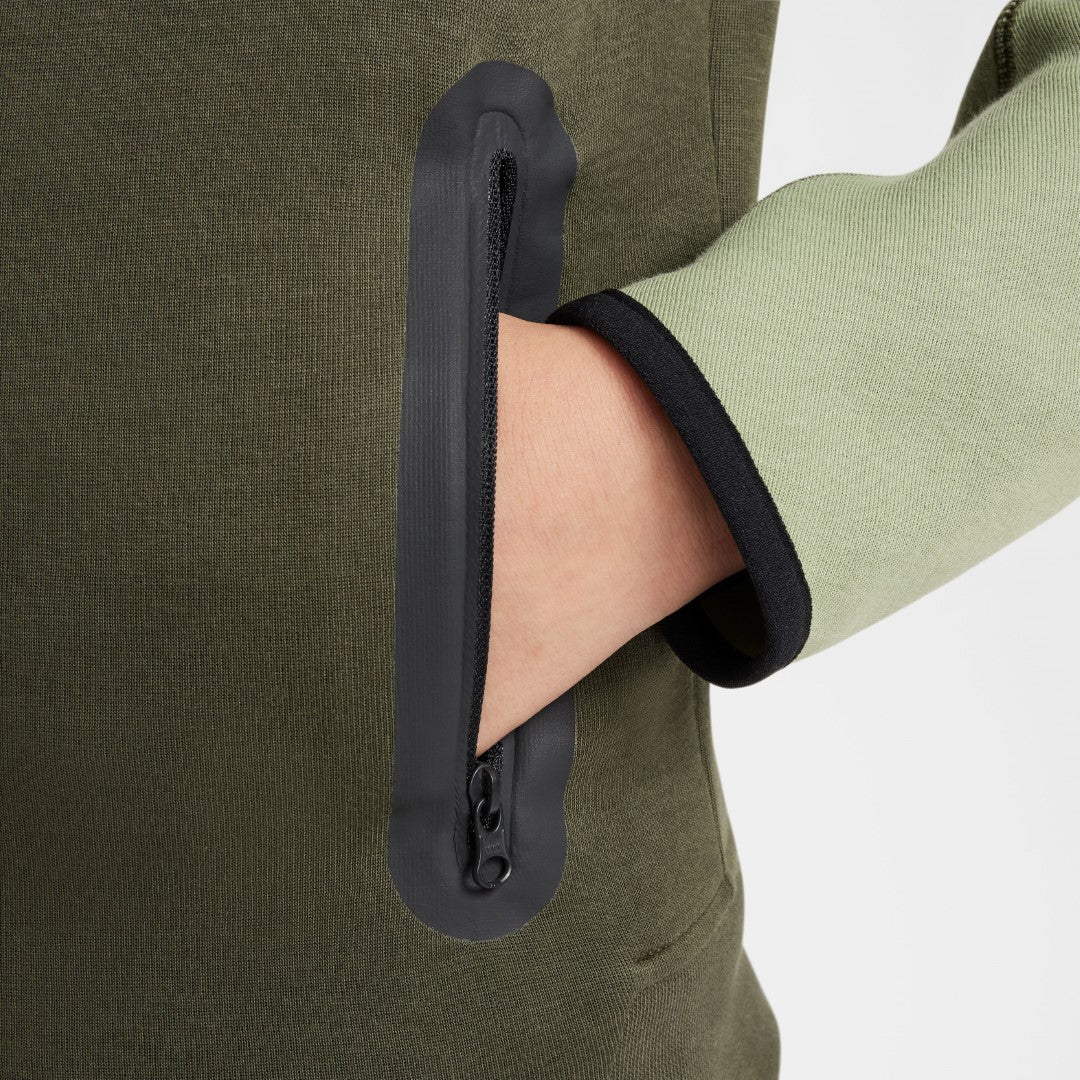 سترة Tech Fleece بغطاء رأس وسحّاب كامل