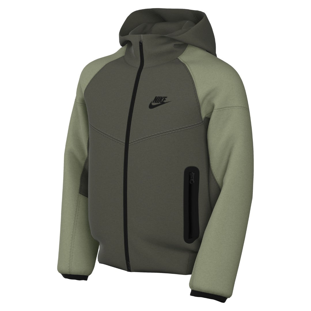 سترة Tech Fleece بغطاء رأس وسحّاب كامل