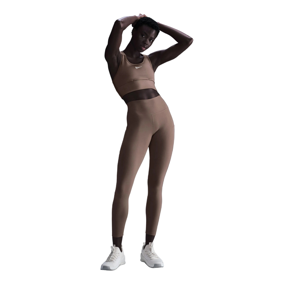 One High-Waisted 7/8 Leggings With Pockets