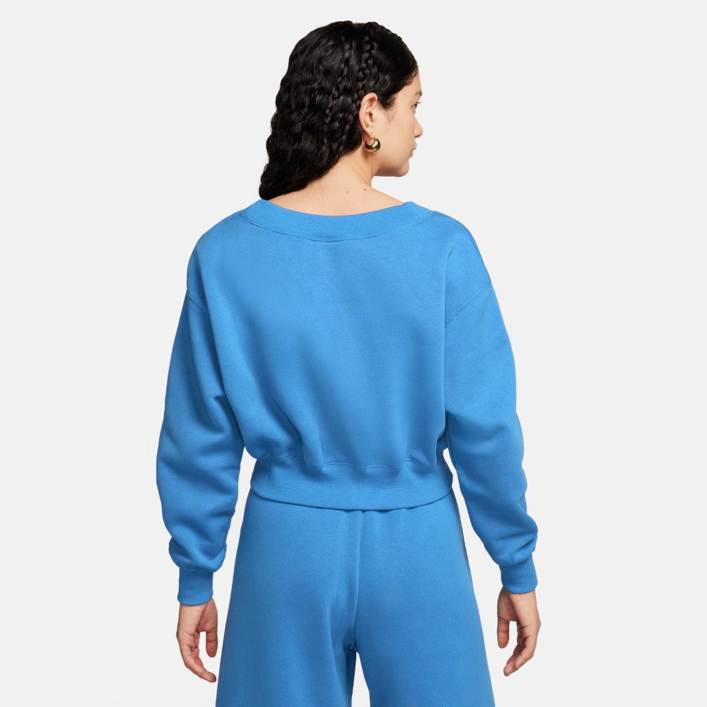 Sportswear Phoenix Fleece Cropped V-Neck Sweatshirt