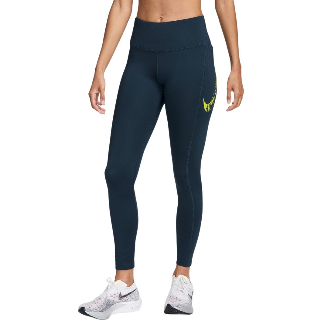 بنطال الجري Fast Swoosh 7/8 متوسط الارتفاع
