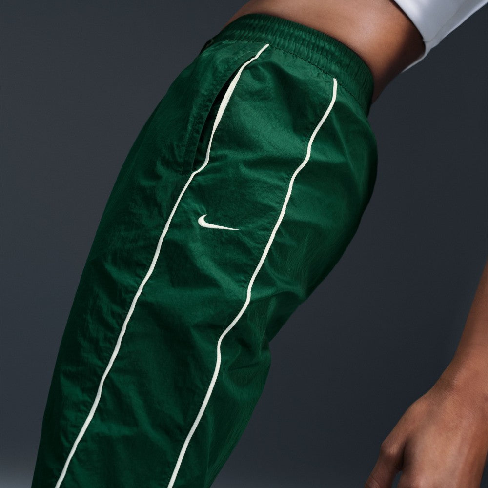 Windrunner High-Waisted Woven Open-Hem Pants