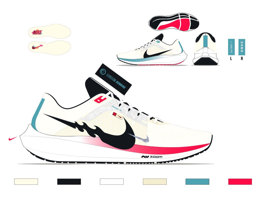 Air Zoom Pegasus 40 Road Running Shoes