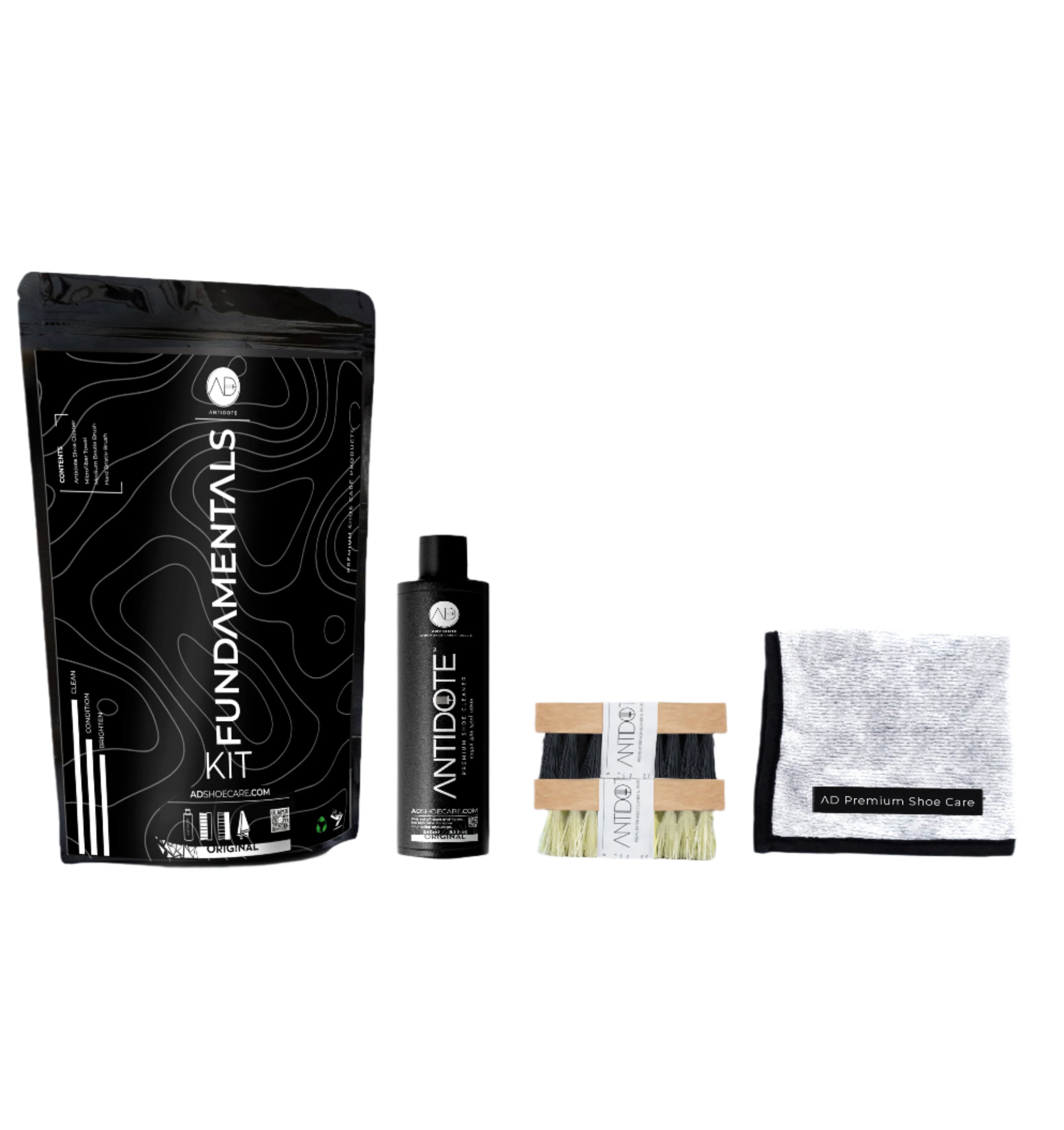 مجموعة أدوات العناية بالأحذية الأساسية