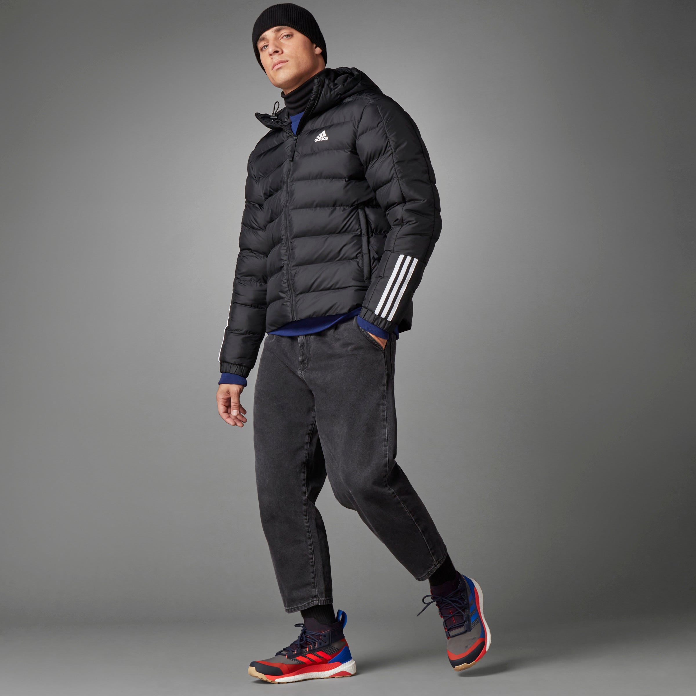 Itavic 3-Stripes Midweight Hooded Jacket