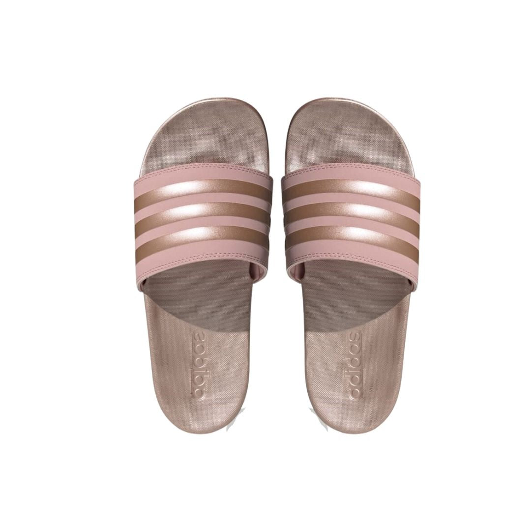 Adilette best sale glitter slides