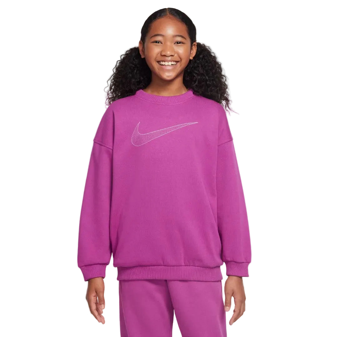 Sportswear Club Fleece Oversized Crew-Neck Sweatshirt