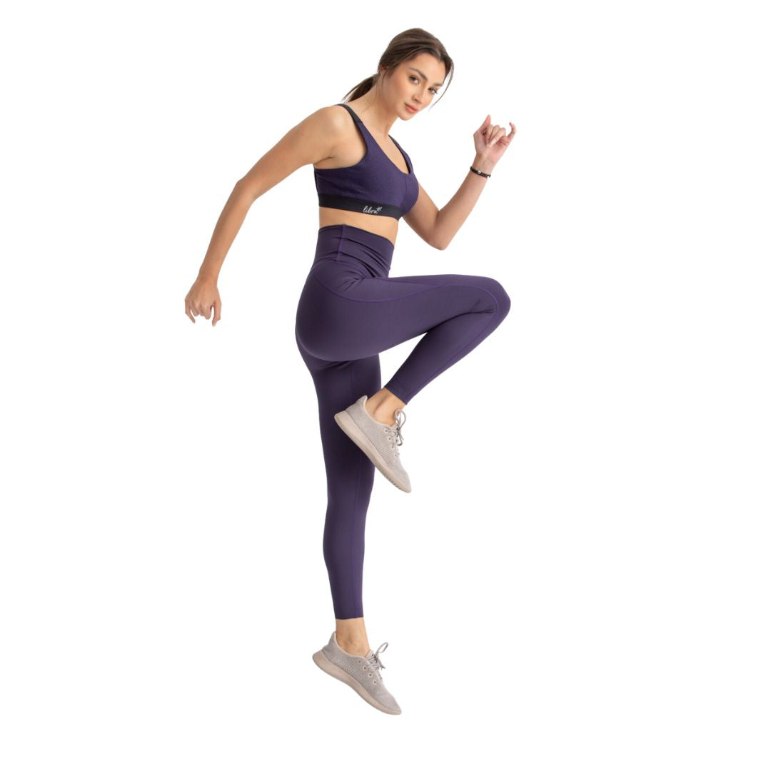 Heather sports Bra