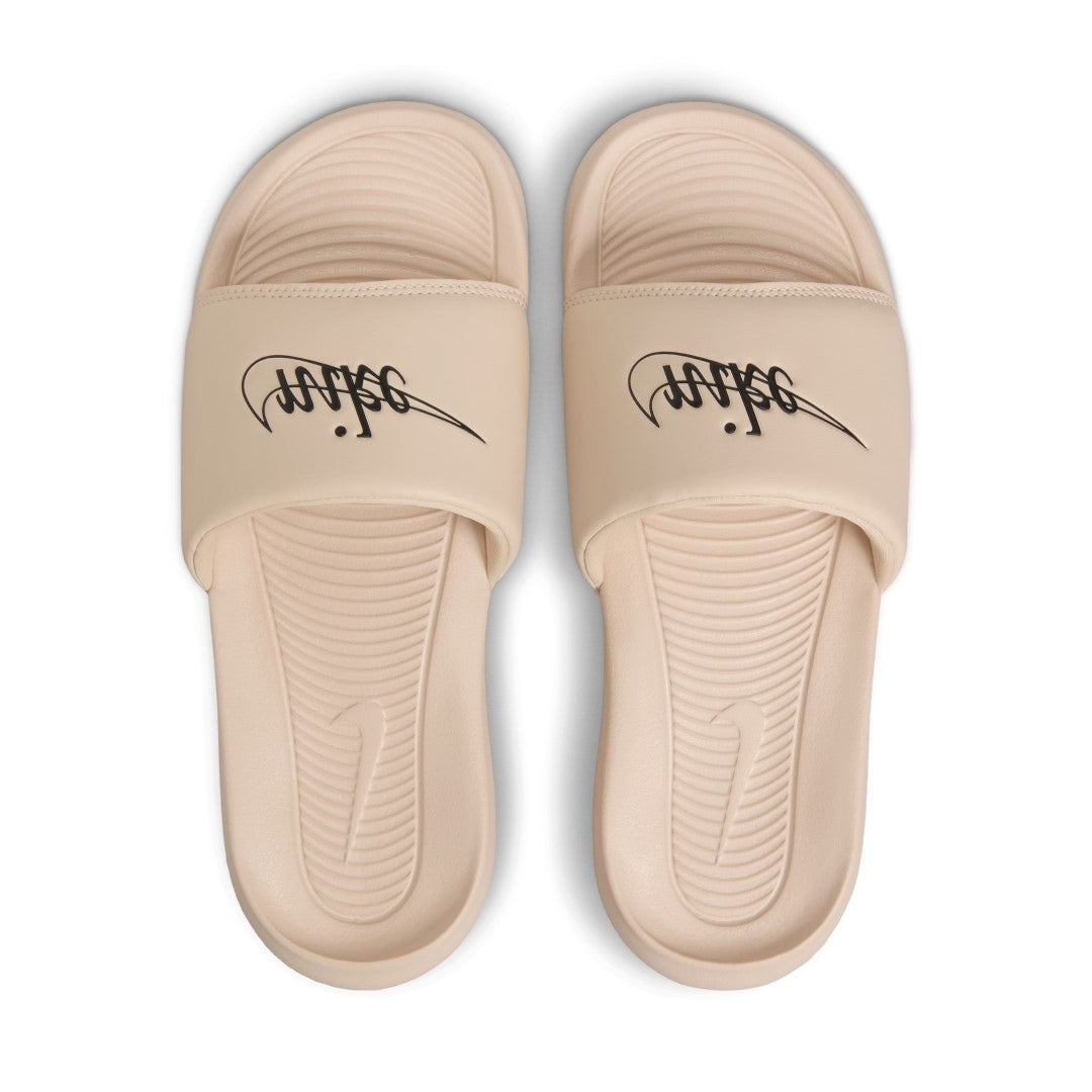 Nike Victori One Logo Women Slippers Beige - Main Image