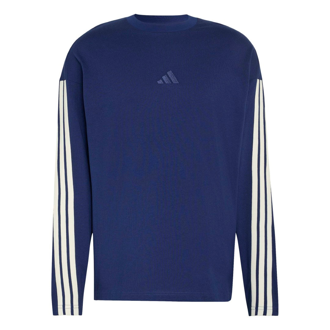 Adidas Kit 3-Stripes Long-Sleeve Top T-Shirt