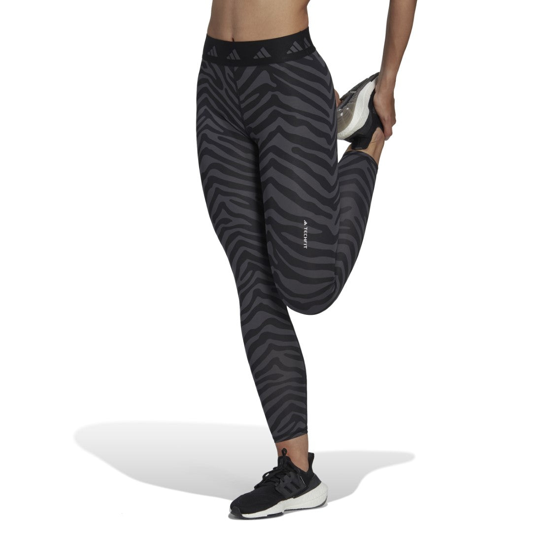 Hyperglam Techfit High-Waisted 7/8 Zebra Leggings