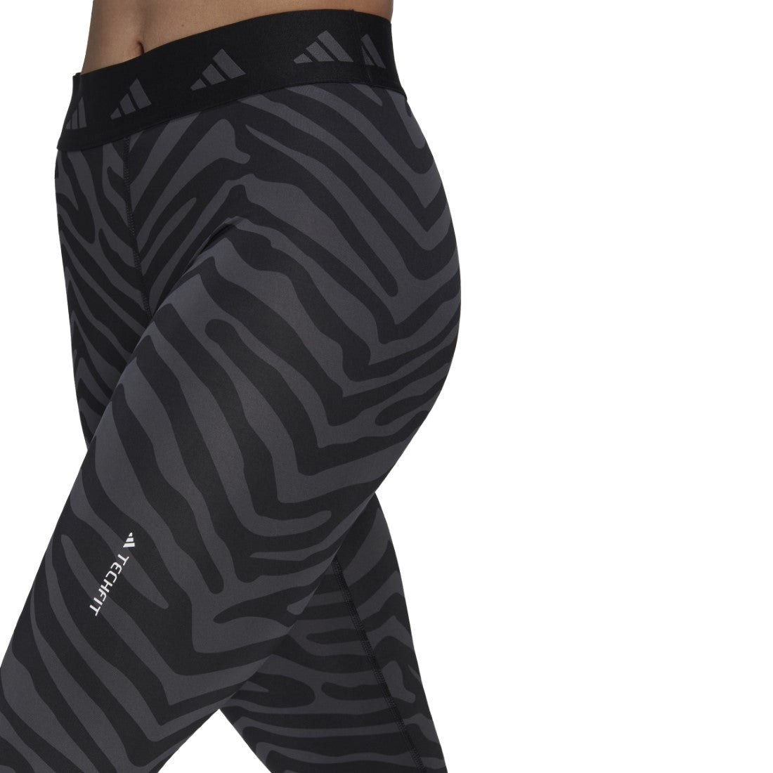 Hyperglam Techfit High-Waisted 7/8 Zebra Leggings