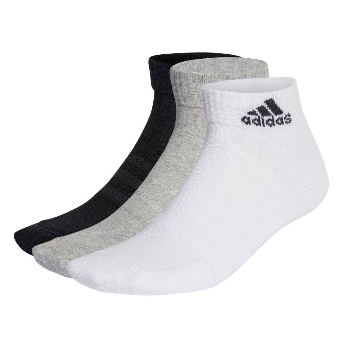 Cushioned Sportswear Ankle Socks 3 Pairs