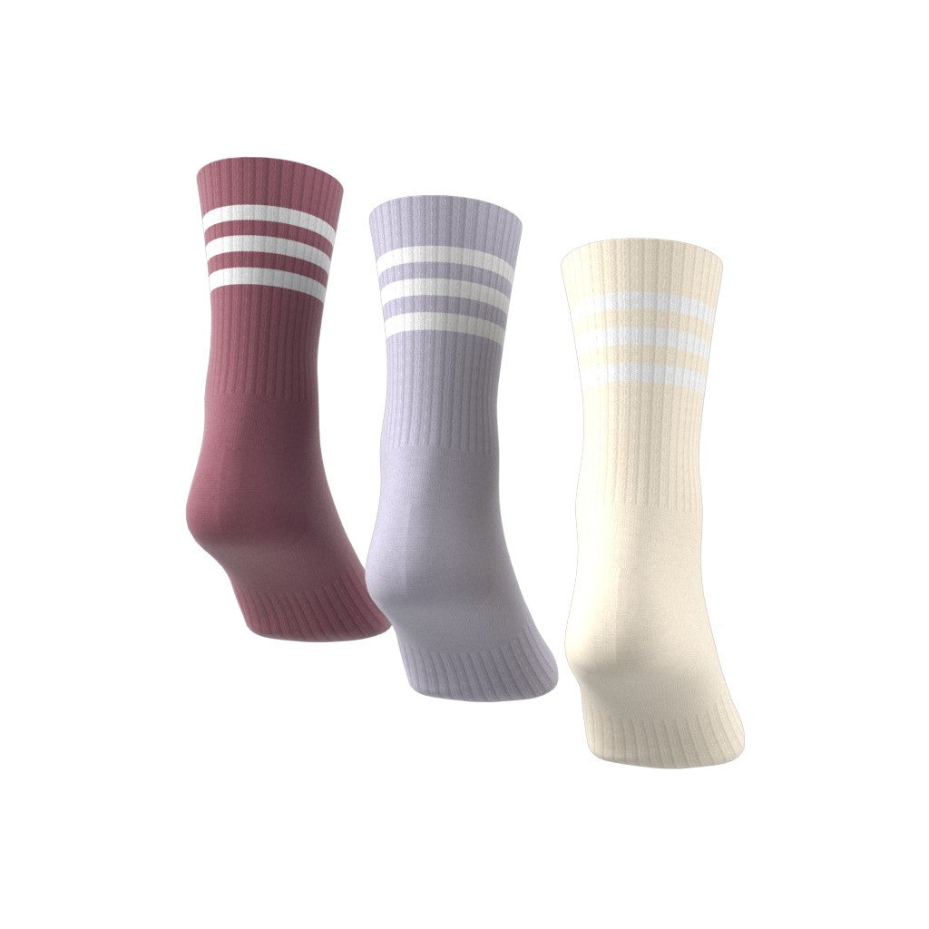 3-Stripes Cushioned Crew Socks 3 Pairs