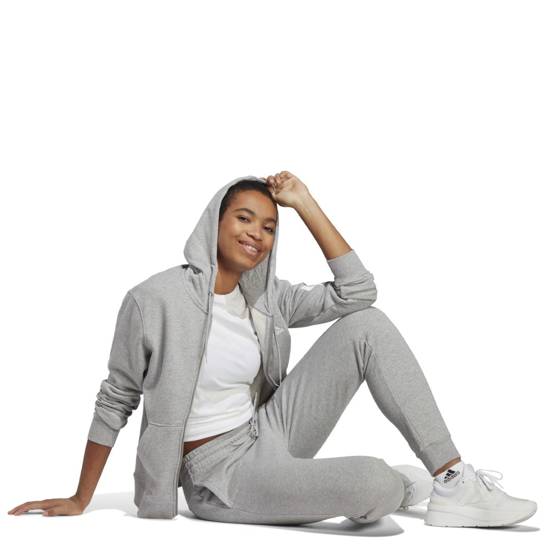 Linear French Terry Cuffed Pants