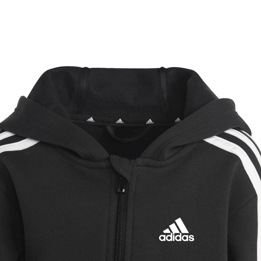 Essentials 3-Stripes Zip Hooded Jacket