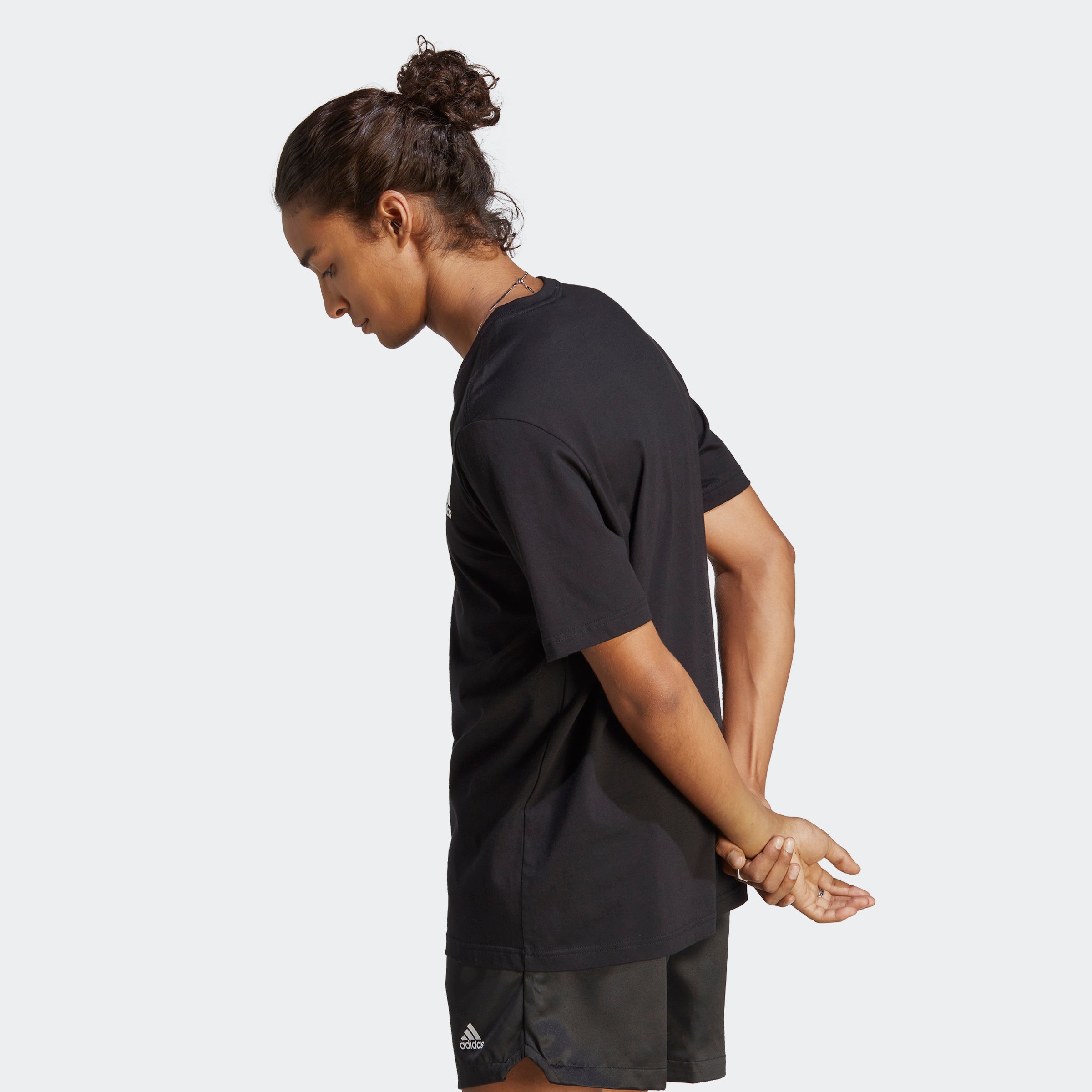 Essentials Single Jersey Embroidered Small Logo T-Shirt