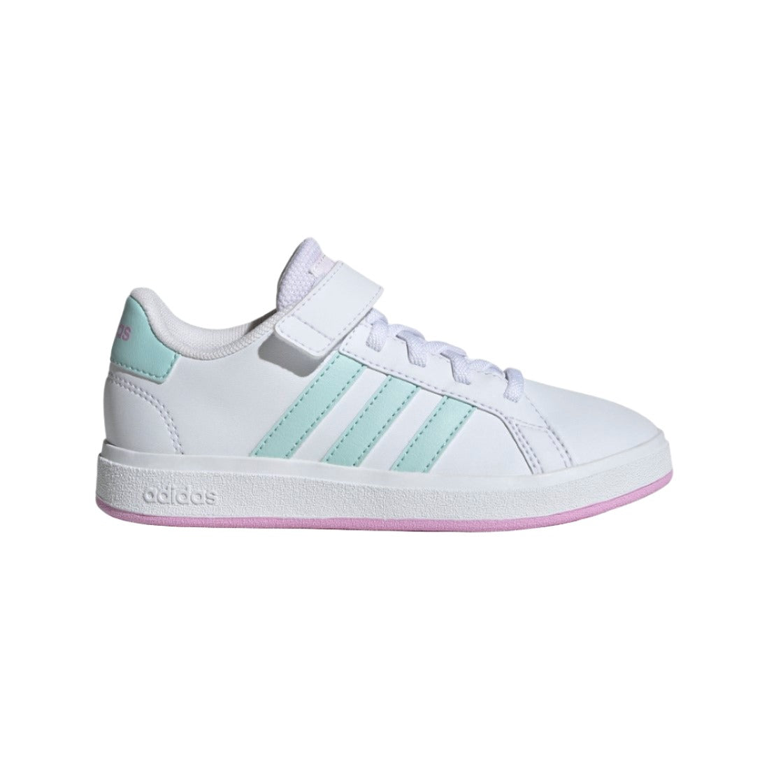 Grand Court Elastic Lace and Top Strap Shoes