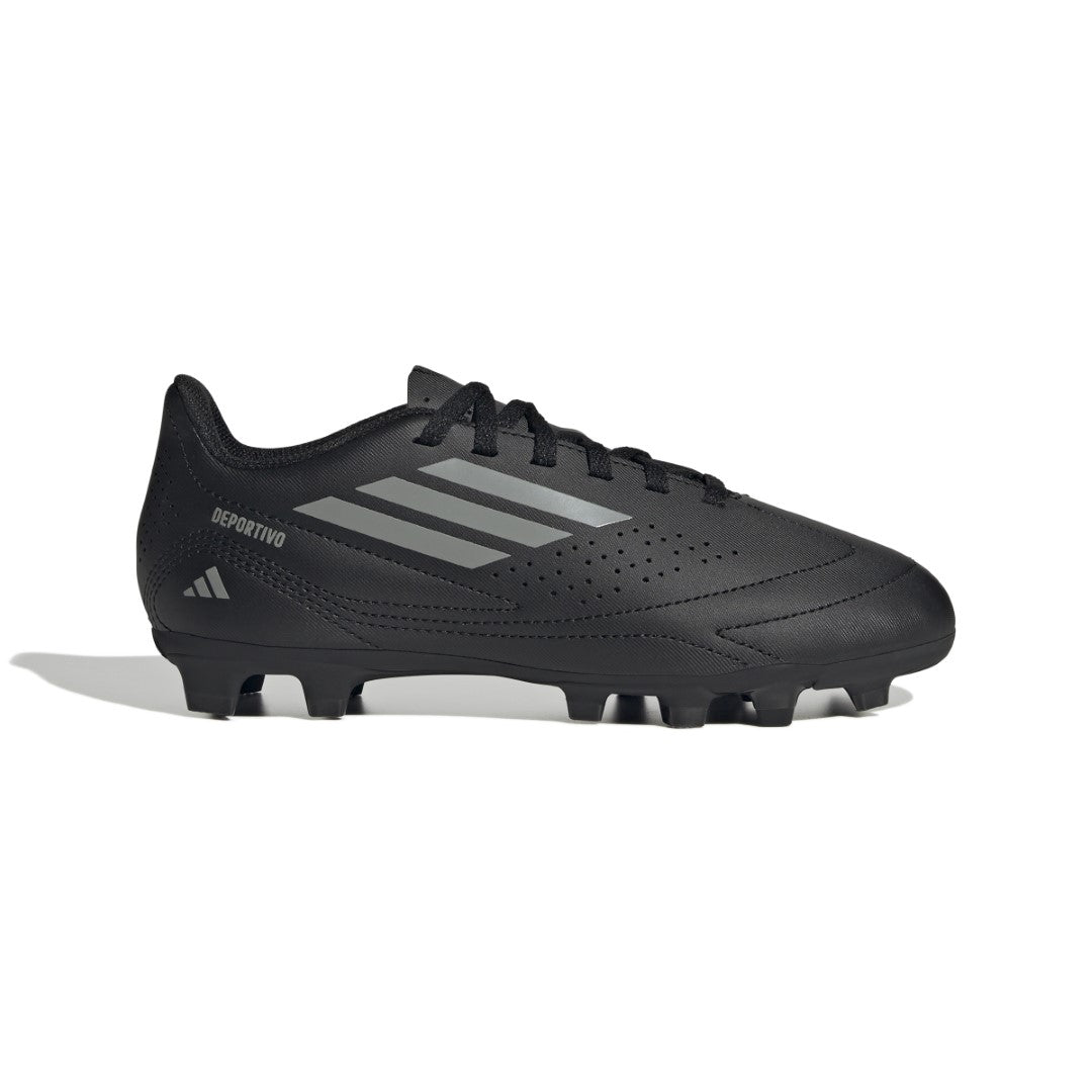 adidas Deportivo III Kids Soccer Shoes Black  Flexible Ground Boots