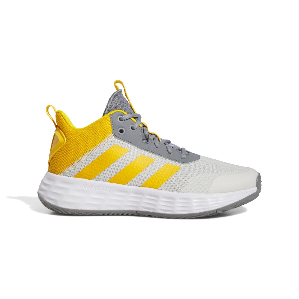 Adidas Ownthegame Men's Basketball Shoes Grey/Yellow