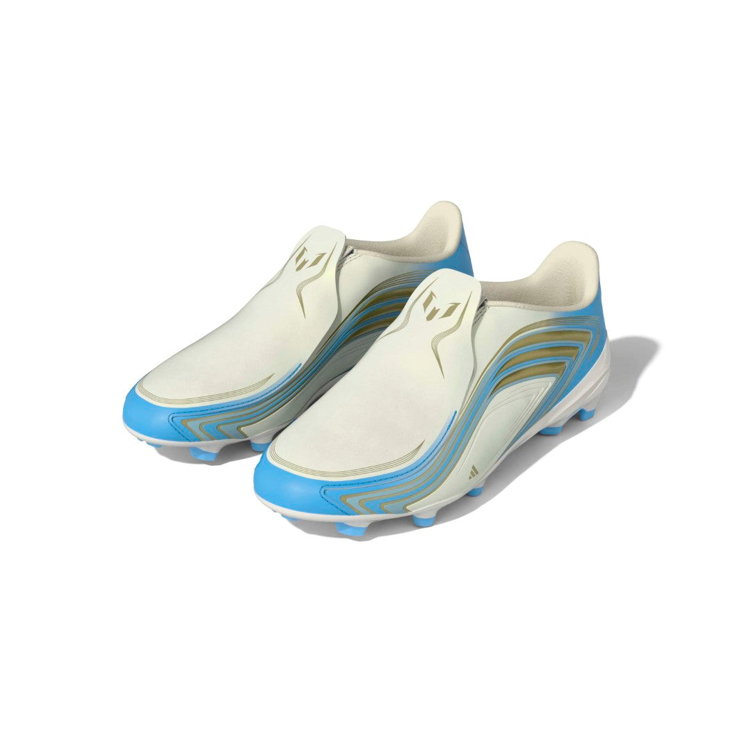 F50 Messi League Laceless Firm Ground Football Boots