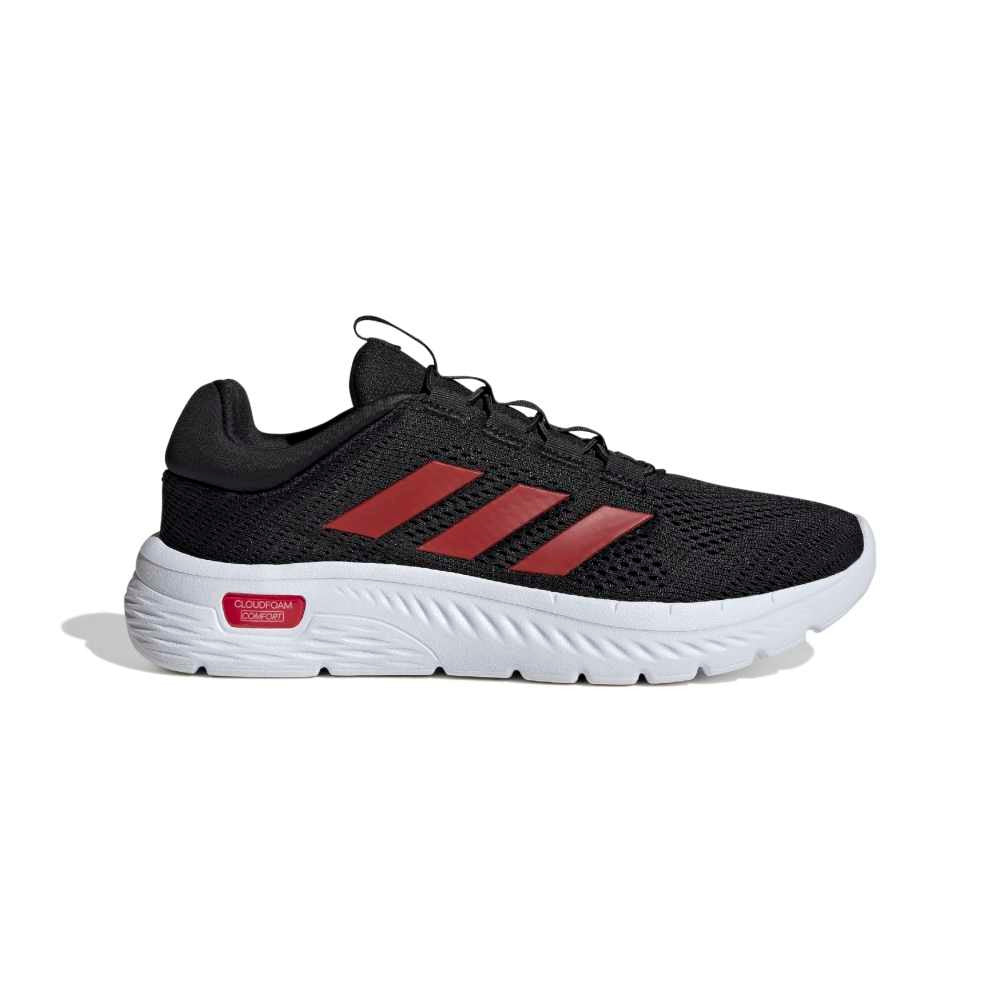 adidas gazelle silver green womens adidas RUNFALCON 3.0 Wide Cloudfoam Running Shoes | White | Men's main image 1