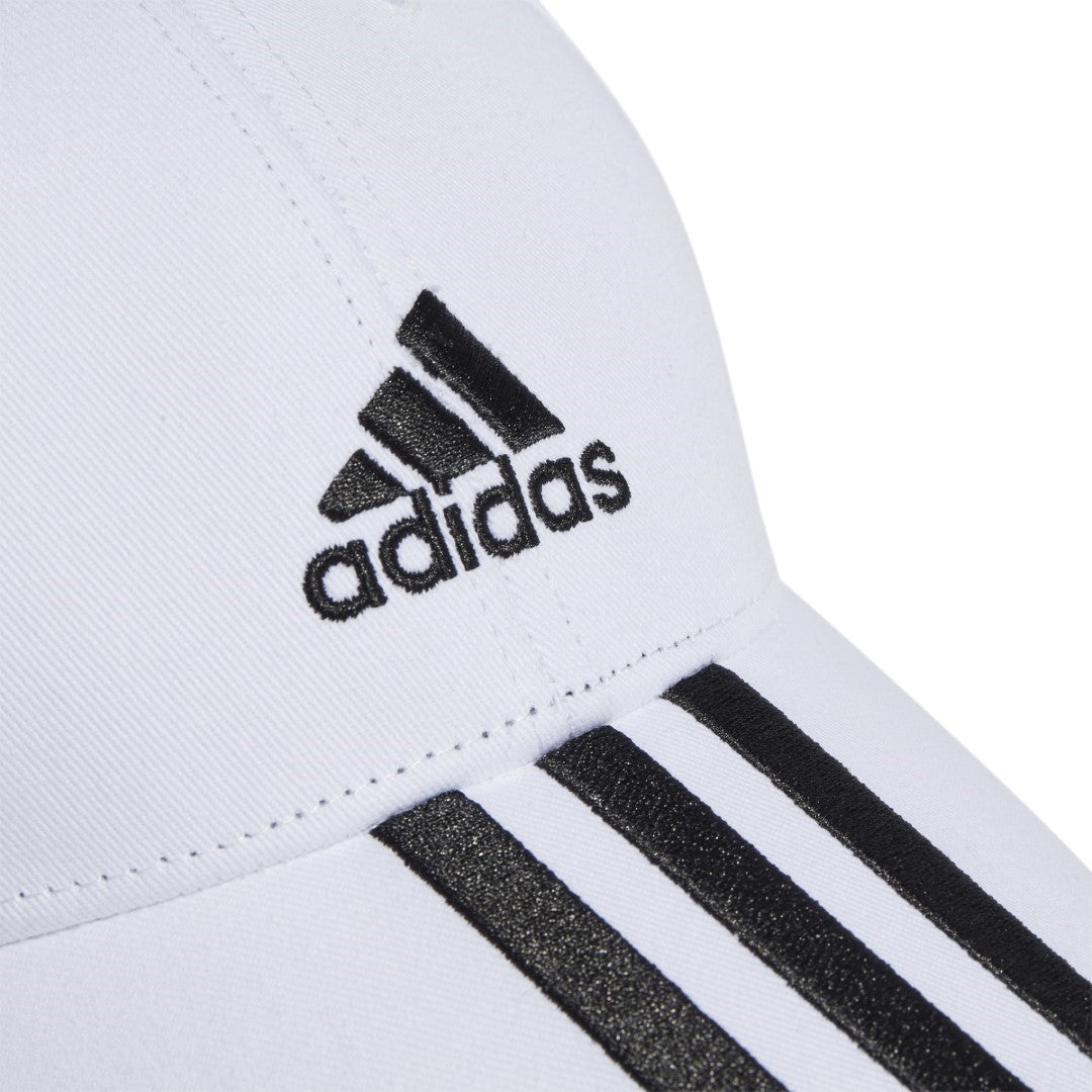 3-Stripes Cotton Twill Baseball Cap
