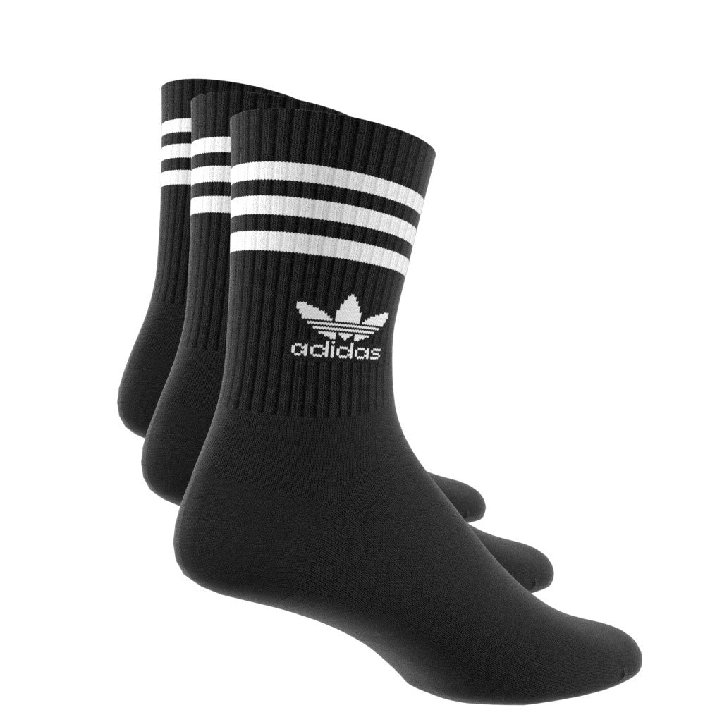 Mid Cut Crew Socks 3 Pairs