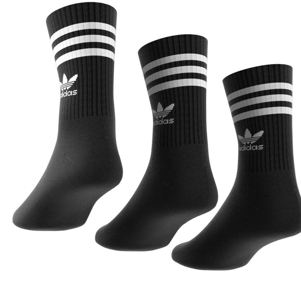 Mid Cut Crew Socks 3 Pairs