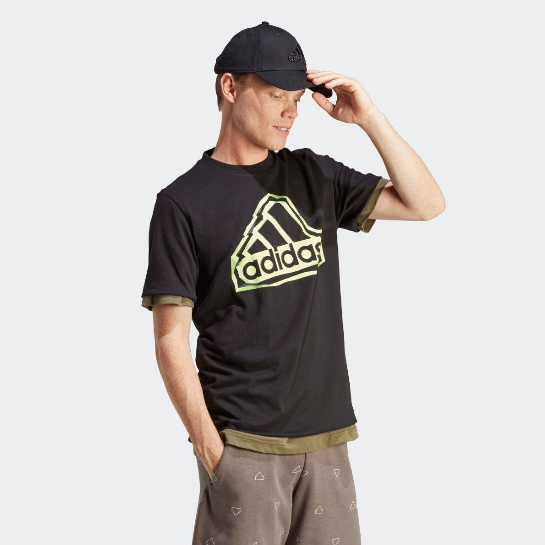 Folded Badge Graphic T-Shirt