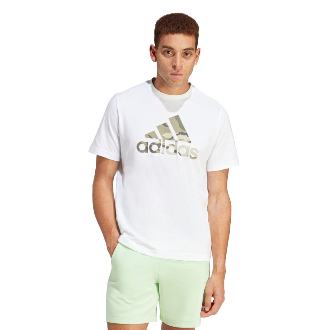 Camo Badge of Sport Graphic T-Shirt
