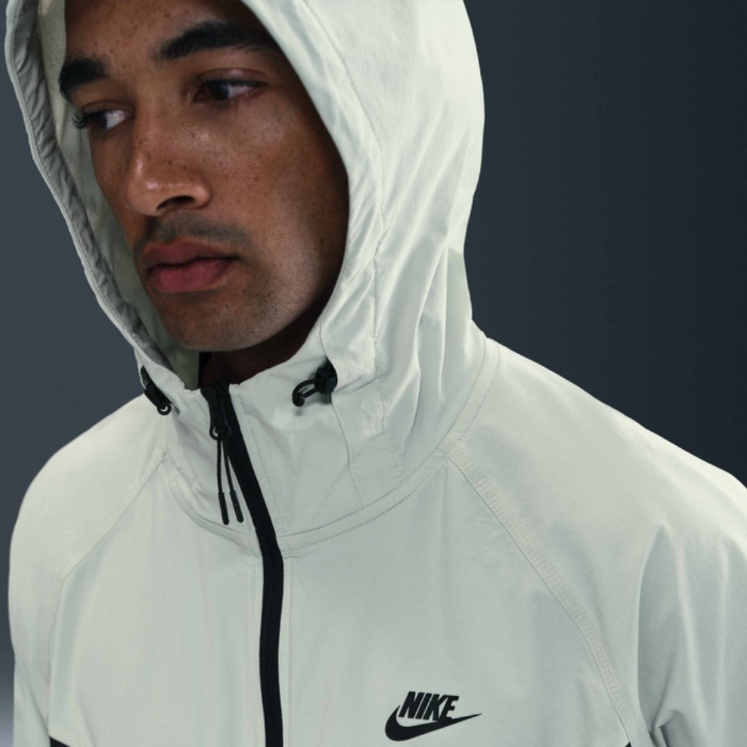 Tech Woven Water-Repellent Full-Zip Jacket