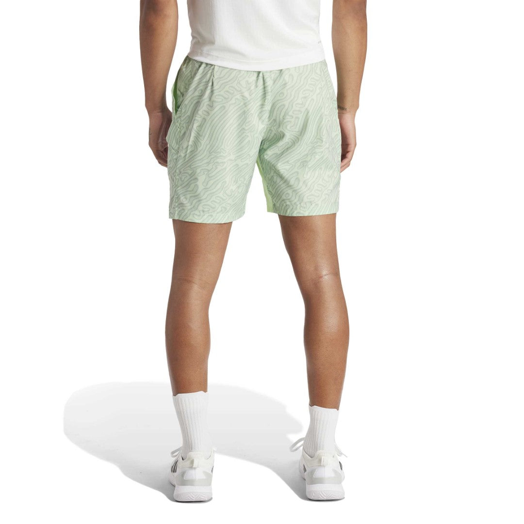 Tennis Heat.Rdy Pro Printed Ergo 7"Shorts
