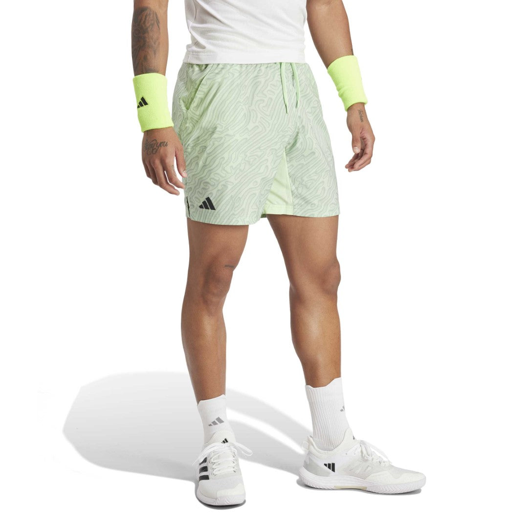 Tennis Heat.Rdy Pro Printed Ergo 7"Shorts