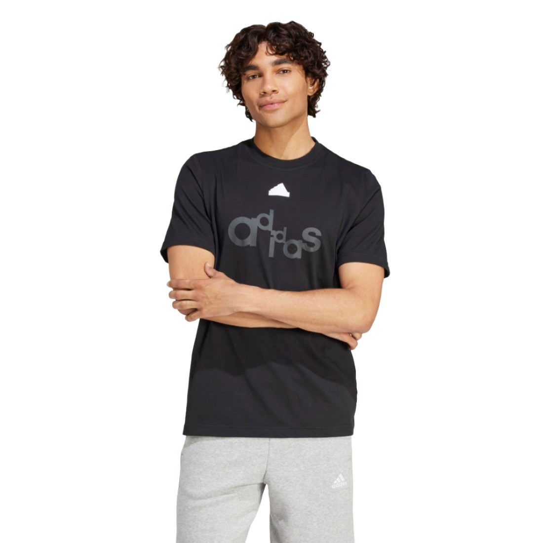 Graphic Print Fleece T-Shirt