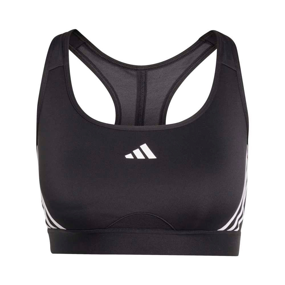 Powerimpact Train Medium-Support 3-Stripes Bra