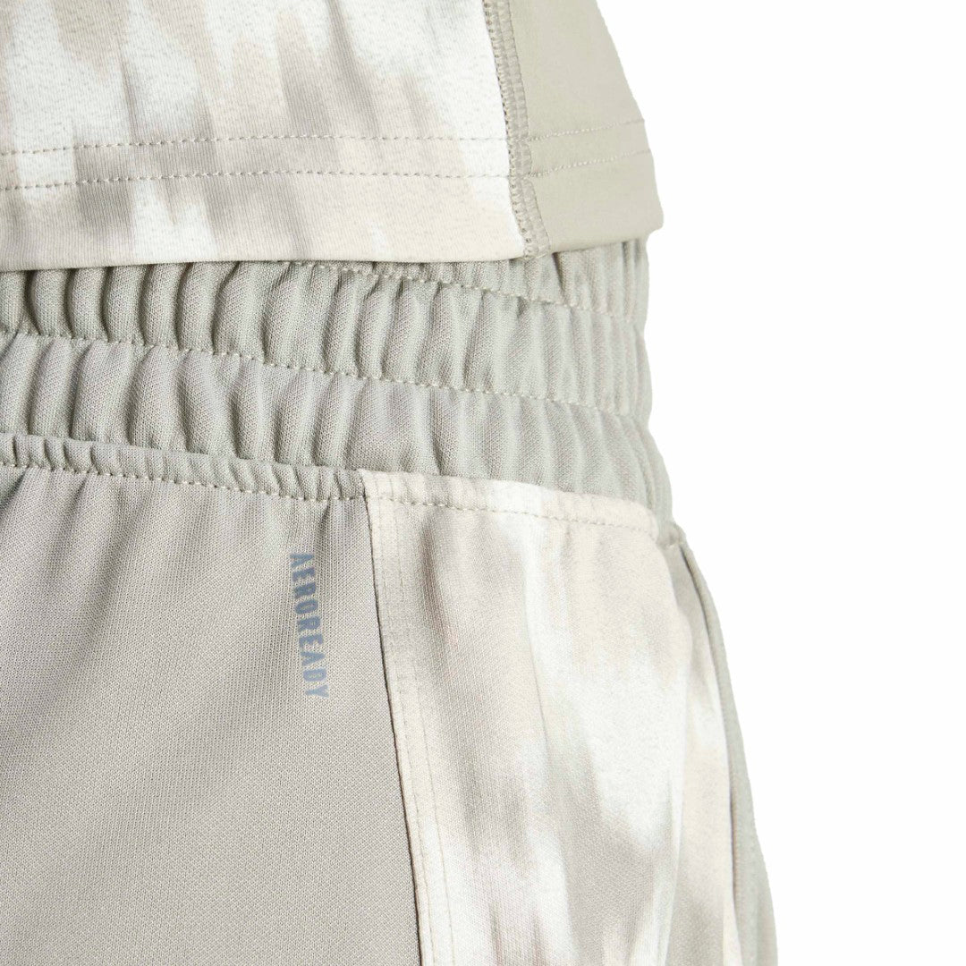 Pacer Training Essentials Allover Print Flower Tie-Dye Knit Shorts