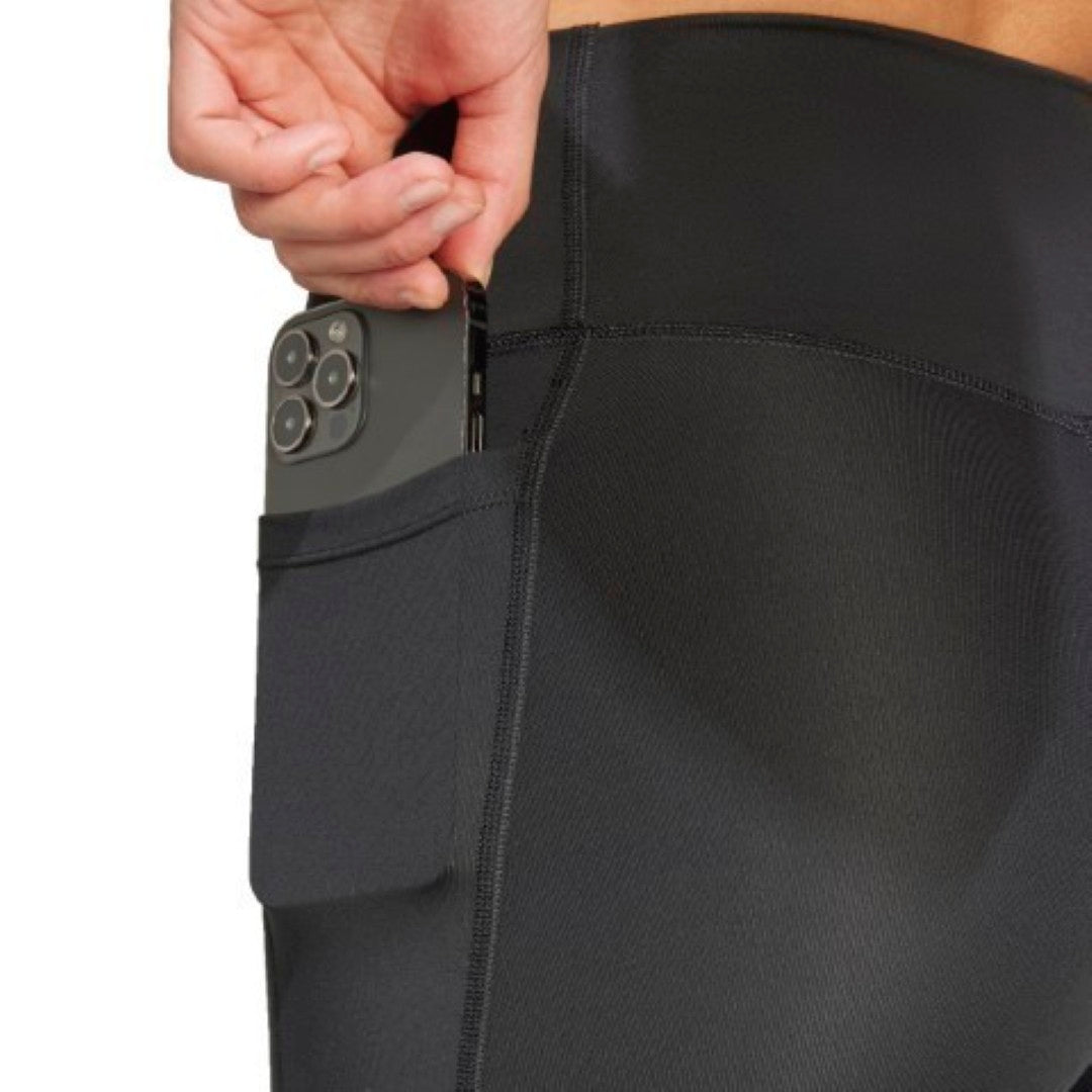 Optimé Essentials Stash Pocket 7-Inch Short Leggings