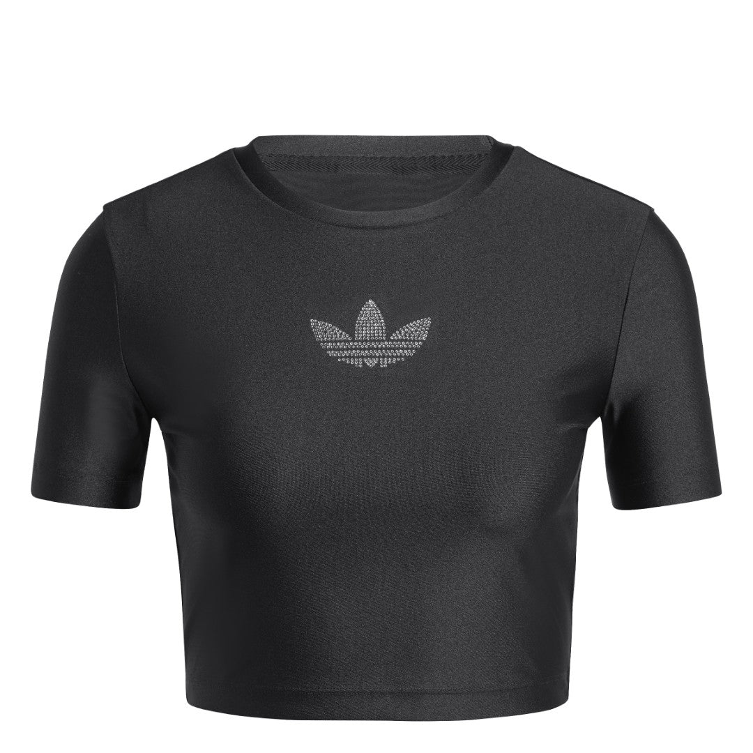 تي شيرت بنقشة أحجار الراين