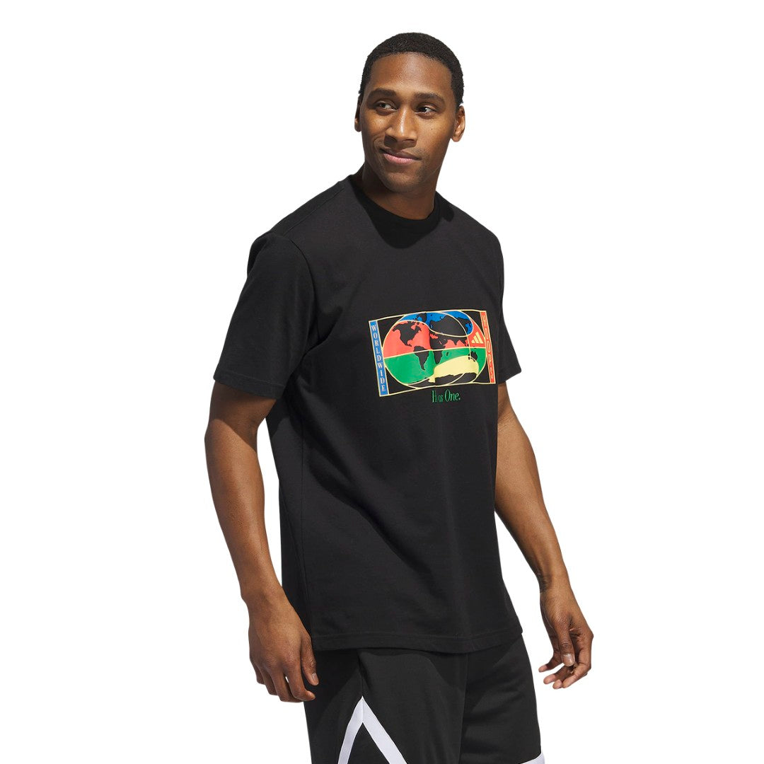 Worldwide Hoops Global Graphic Basketball T-Shirt