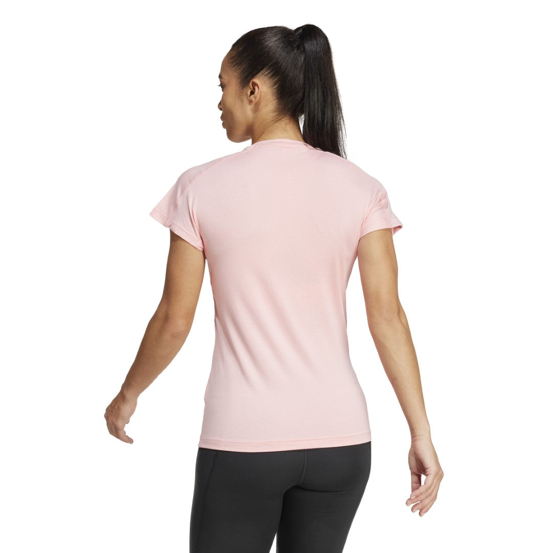 AEROREADY Train Essentials Minimal Branding V-Neck T-Shirt