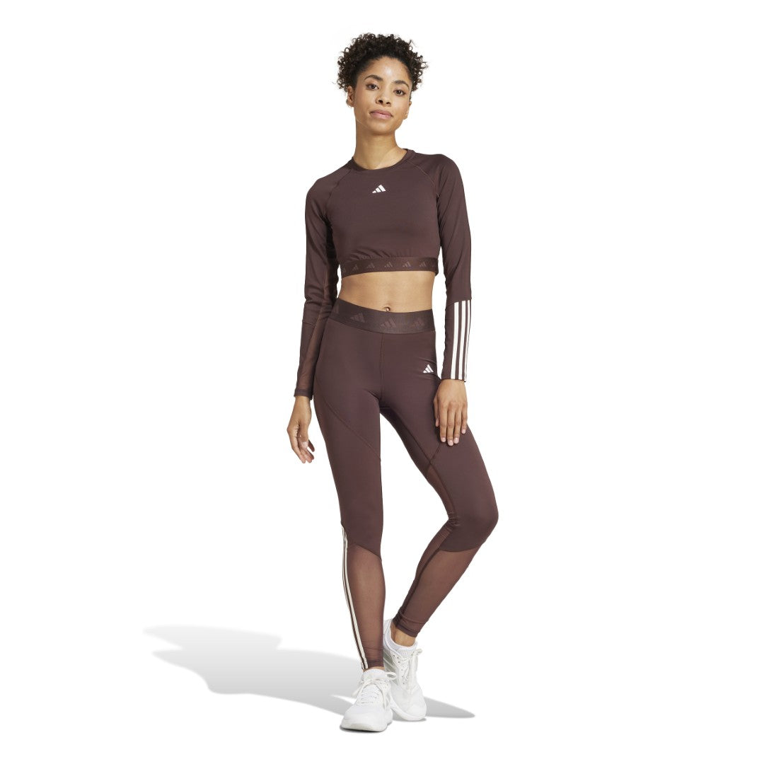 Hyperglam Training Cropped Long Sleeve T-shirt