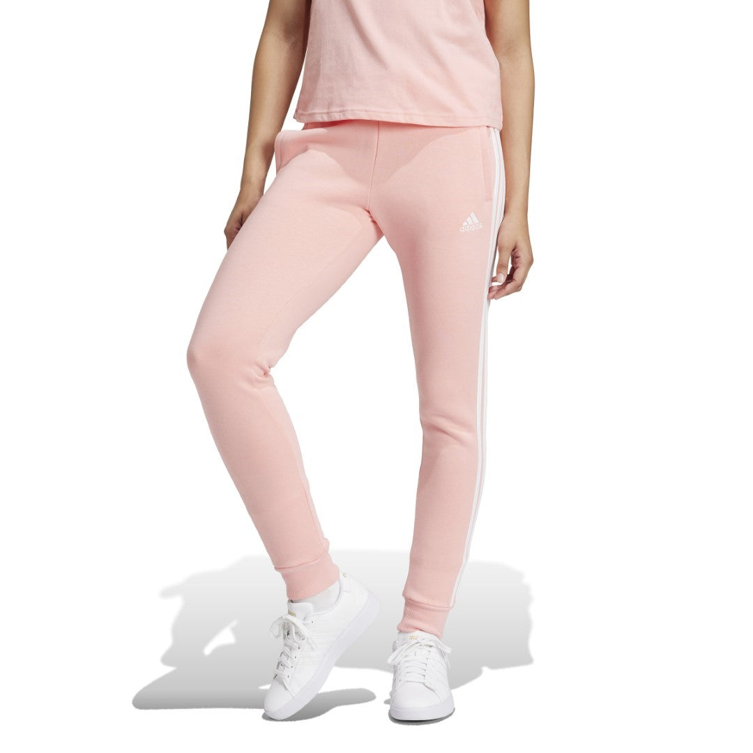 Essentials 3-Stripes Fleece Joggers