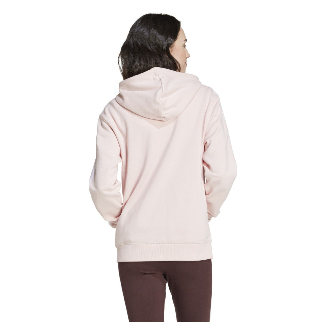 Essentials 3-Stripes French Terry Regular Full-Zip Hoodie