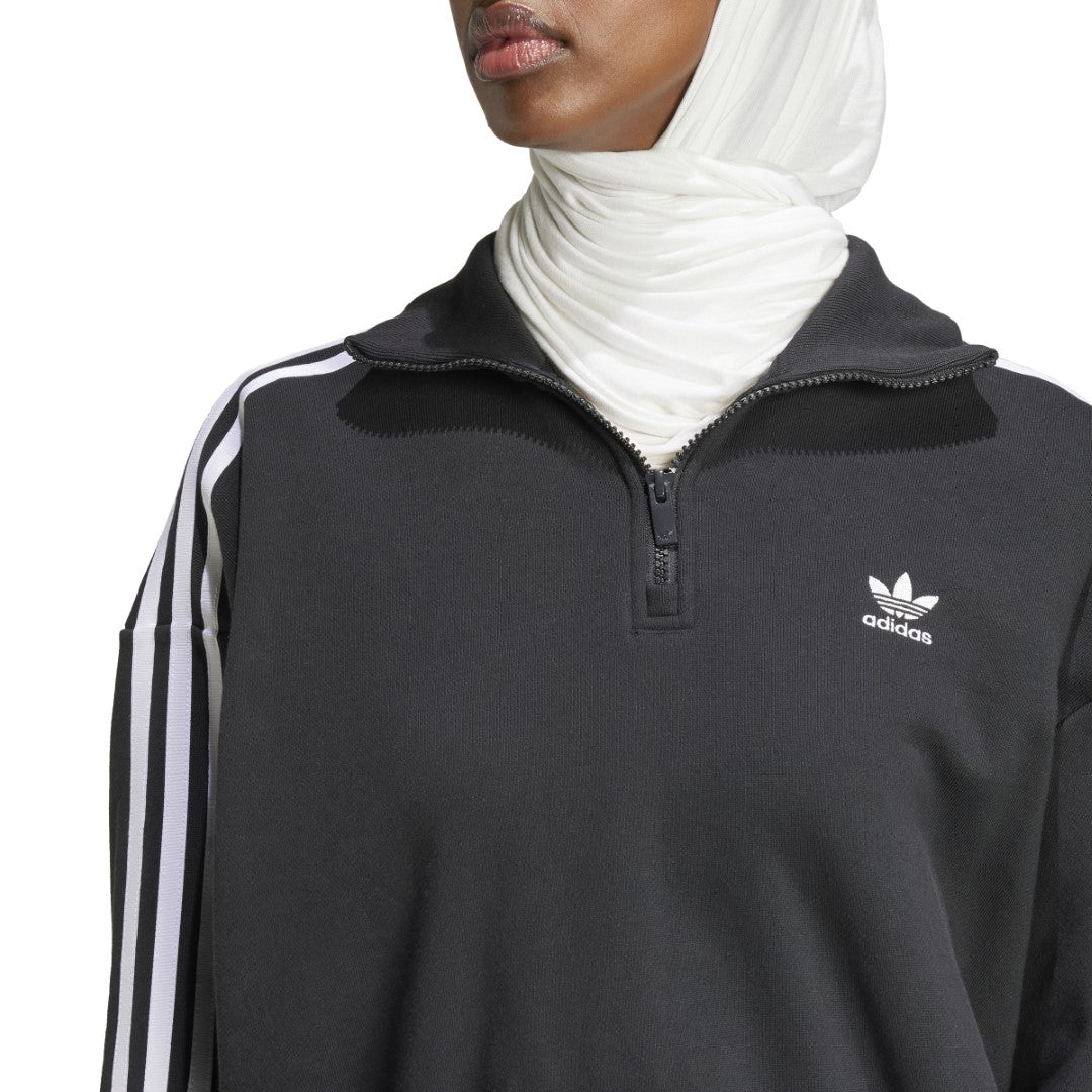 سويتشيرت كروب بسحاب نصي أديكلور