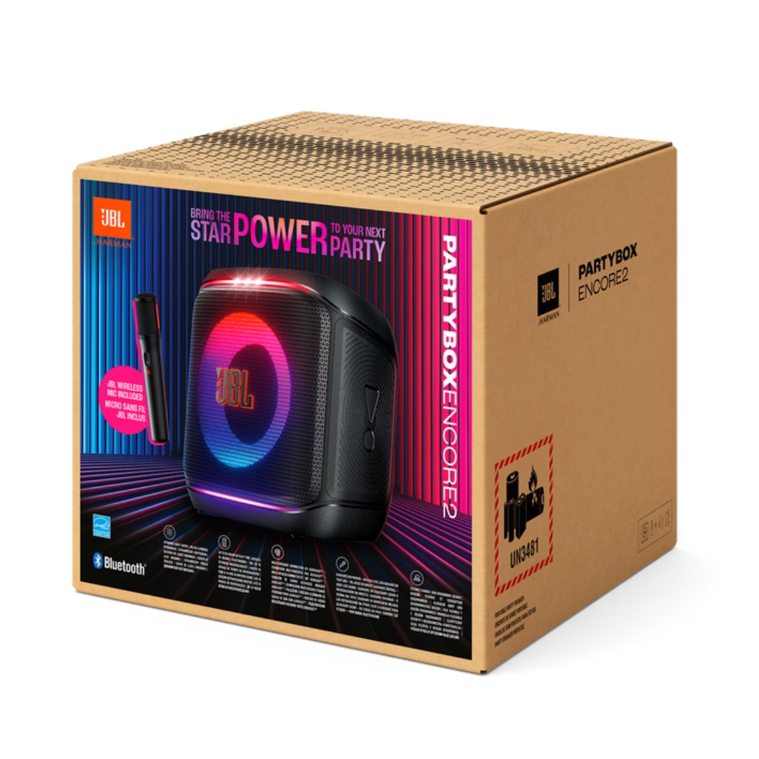 سماعة بارتي بوكس إنكور 2 محمولة للحفلات مع ميكروفون